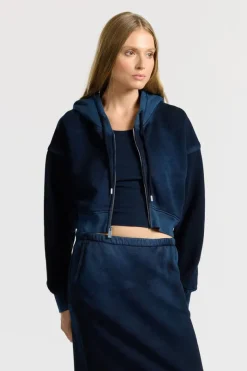 Boston Crop Hoodie