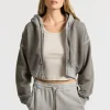 Boston Crop Hoodie