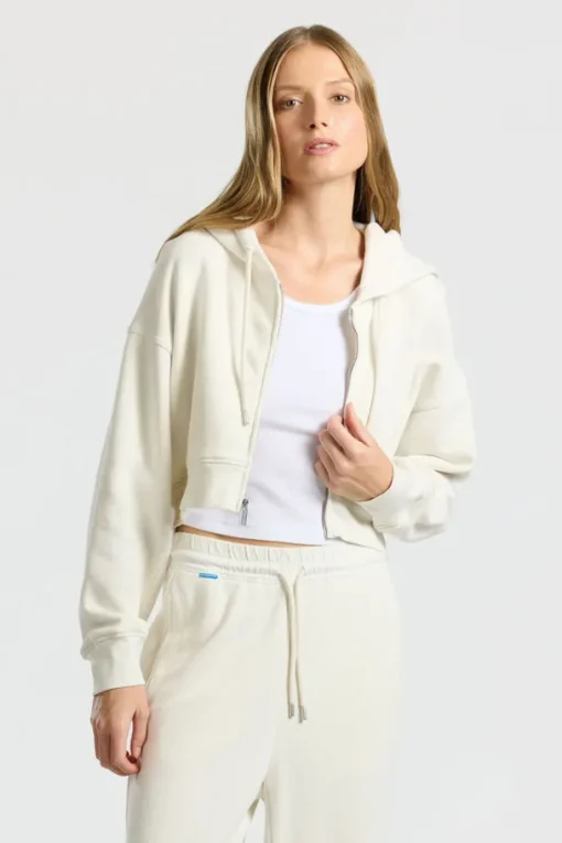 Boston Crop Hoodie