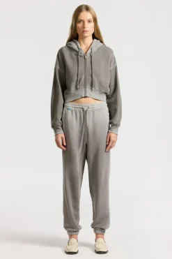 Boston Crop Hoodie