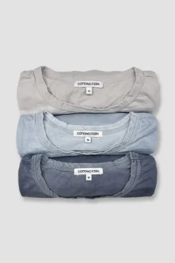 Classic Crew Long Sleeve Shirt (3-Pack)