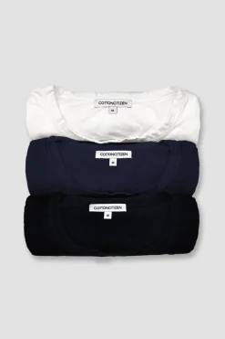 Classic Crew Long Sleeve Shirt (3-Pack)