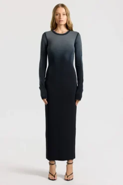Verona Crewneck Maxi Dress