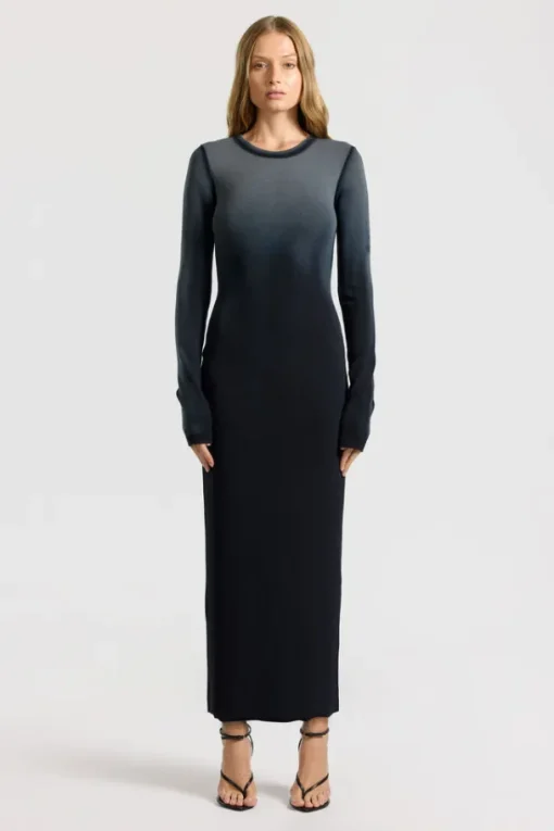 Verona Crewneck Maxi Dress