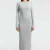 Verona Crewneck Maxi Dress