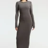 Verona Crewneck Maxi Dress