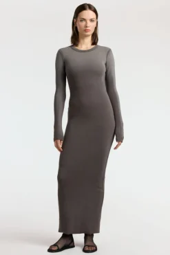 Verona Crewneck Maxi Dress