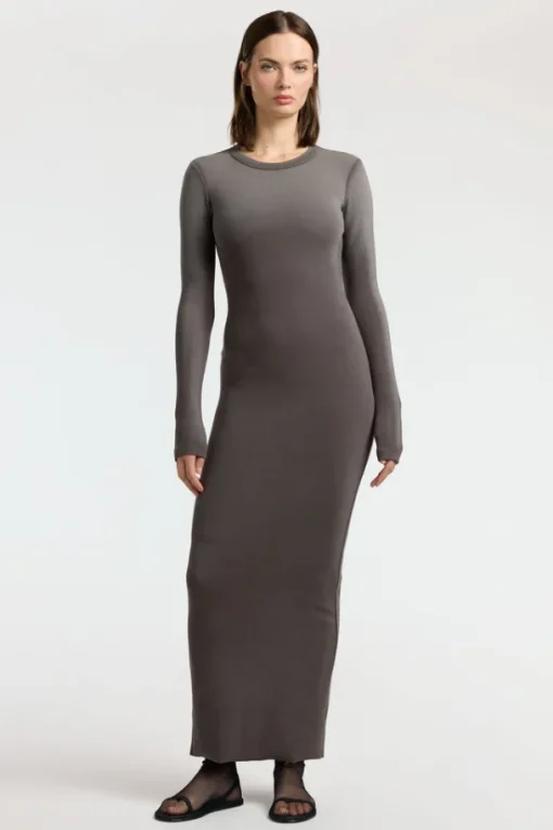Verona Crewneck Maxi Dress