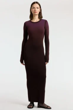 Verona Crewneck Maxi Dress
