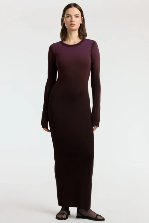 Verona Crewneck Maxi Dress