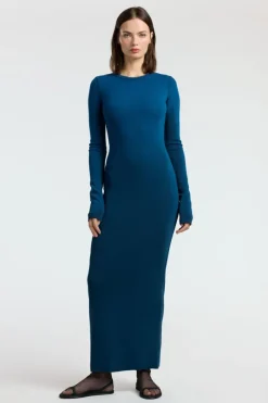 Verona Crewneck Maxi Dress