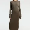 Verona Crewneck Maxi Dress