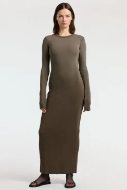 Verona Crewneck Maxi Dress