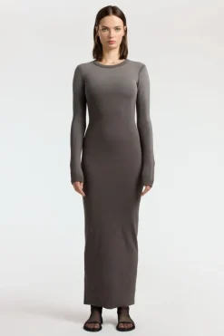 Verona Crewneck Maxi Dress