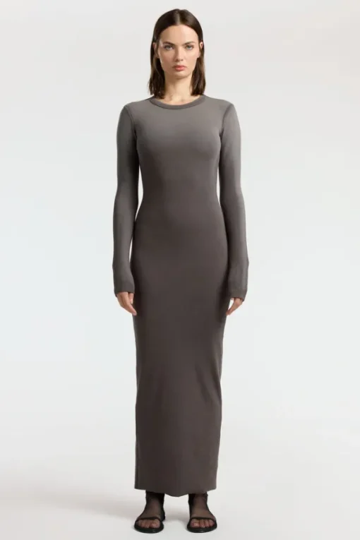 Verona Crewneck Maxi Dress