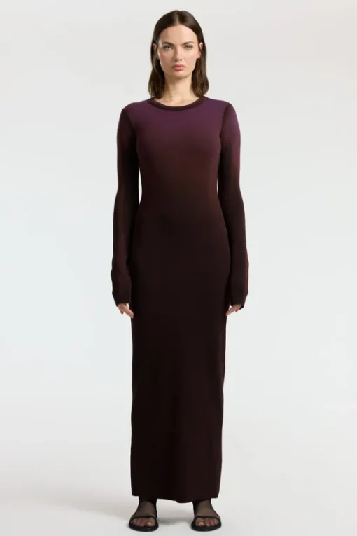 Verona Crewneck Maxi Dress