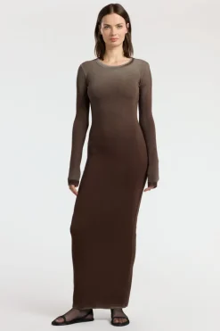 Verona Crewneck Maxi Dress