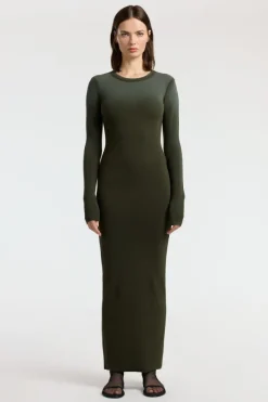Verona Crewneck Maxi Dress