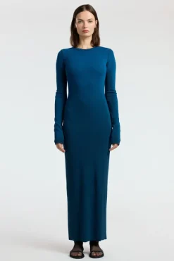Verona Crewneck Maxi Dress