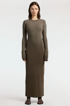 Verona Crewneck Maxi Dress