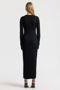 Verona Crewneck Maxi Dress