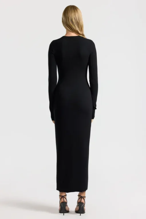 Verona Crewneck Maxi Dress
