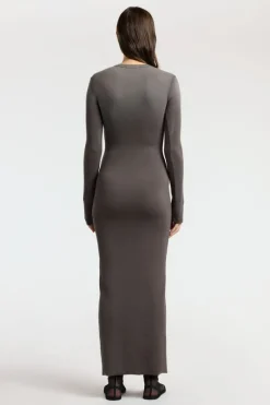 Verona Crewneck Maxi Dress