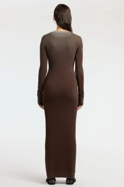 Verona Crewneck Maxi Dress