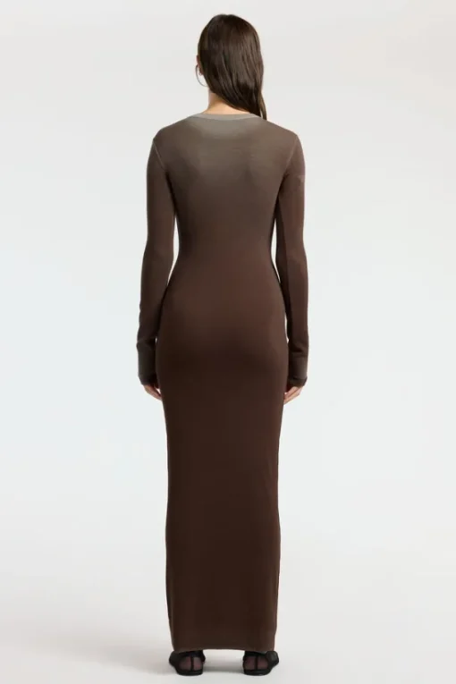 Verona Crewneck Maxi Dress