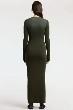 Verona Crewneck Maxi Dress