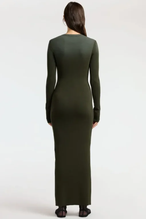Verona Crewneck Maxi Dress