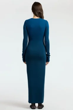Verona Crewneck Maxi Dress