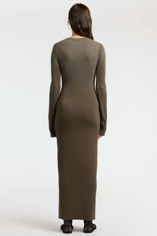 Verona Crewneck Maxi Dress