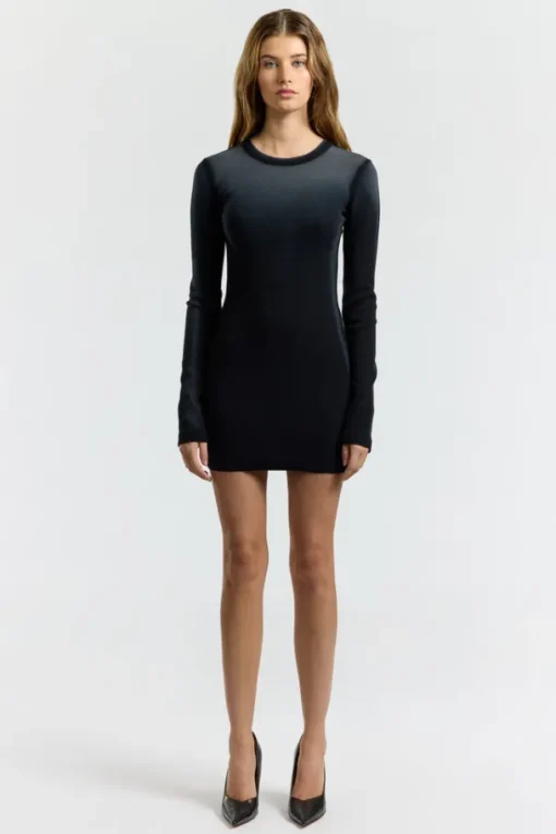 Verona Crewneck Mini Dress