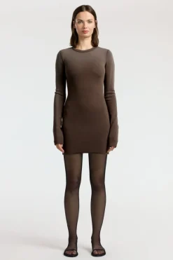 Verona Crewneck Mini Dress