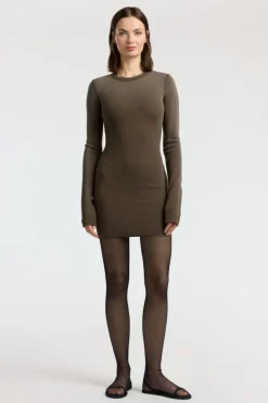 Verona Crewneck Mini Dress