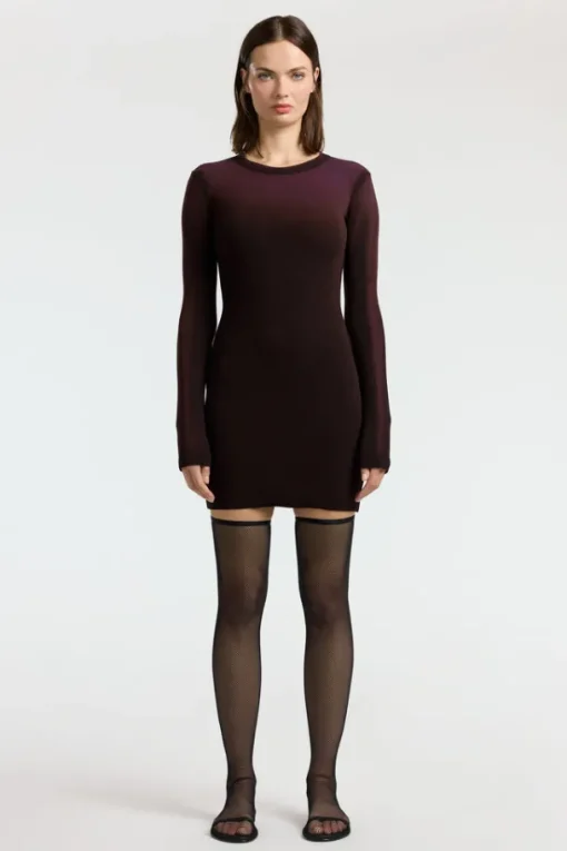 Verona Crewneck Mini Dress