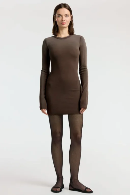 Verona Crewneck Mini Dress