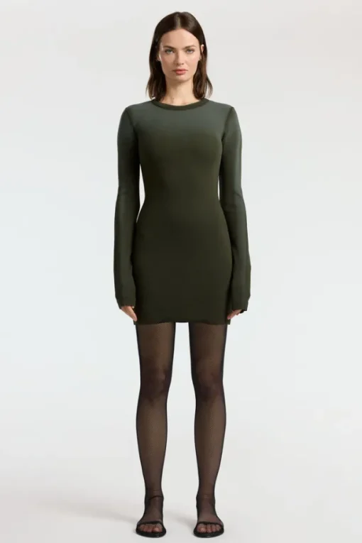 Verona Crewneck Mini Dress