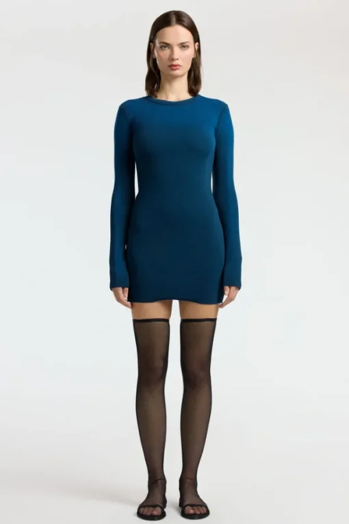 Verona Crewneck Mini Dress
