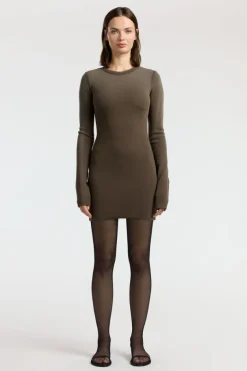 Verona Crewneck Mini Dress