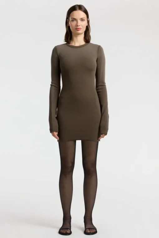 Verona Crewneck Mini Dress