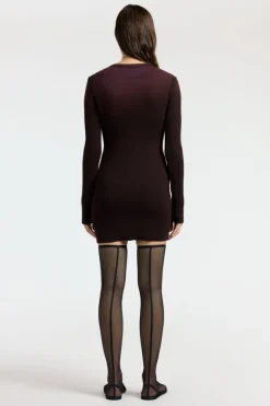 Verona Crewneck Mini Dress