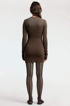 Verona Crewneck Mini Dress