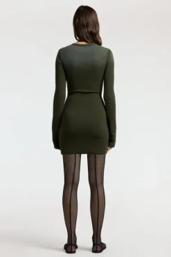 Verona Crewneck Mini Dress