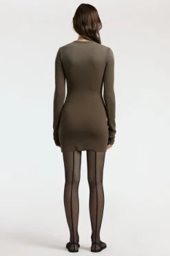 Verona Crewneck Mini Dress