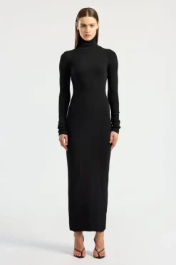Verona Turtleneck Maxi Dress