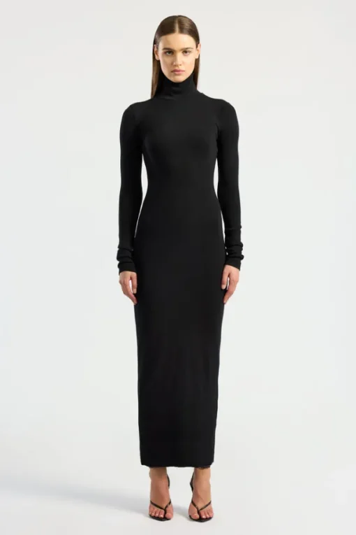 Verona Turtleneck Maxi Dress