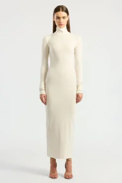 Verona Turtleneck Maxi Dress