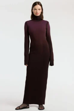 Verona Turtleneck Maxi Dress